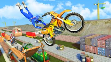 motocross raza mugr bici juego Poster