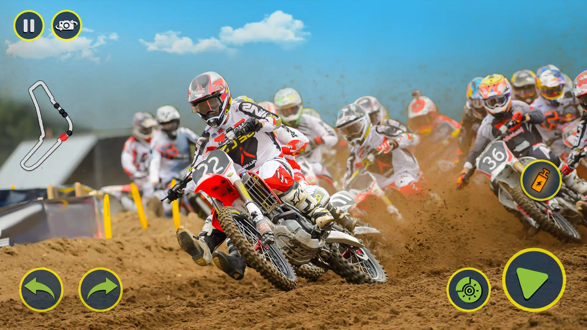 Download do APK de motocross corrida pista terra para Android