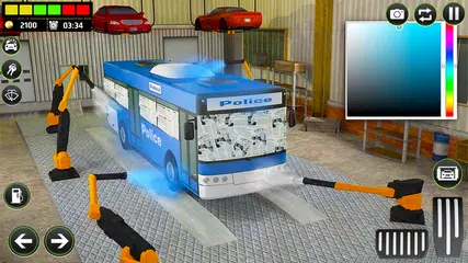 Gas Station Police Car Parking APK download