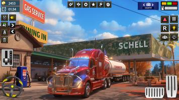 Euro Transporter Truck Games Affiche