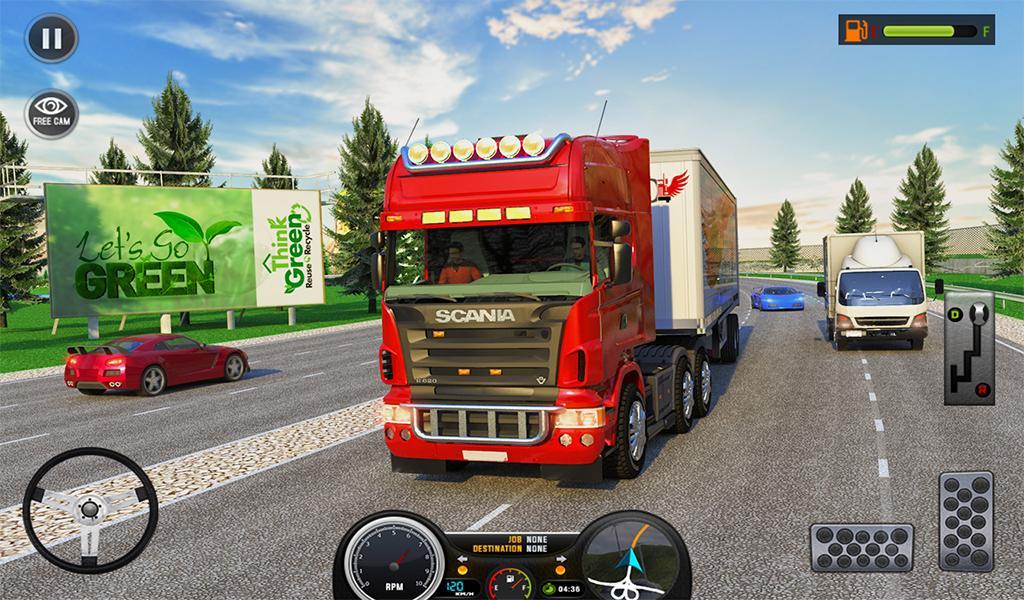 Euro Truck Driving Simulator Transport Truck Games For - image vehicle simulator trailer 3 roblox vehicle