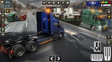Euro Transporter Truck Games syot layar 1