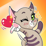 WASticker Cat stickers ikon
