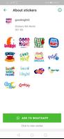 WASticker Good Night Stickers captura de pantalla 2