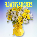 WASticker Flower Stickers