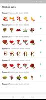 WASticker Flower Stickers постер