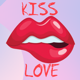 WASticker Kiss and Love ikon