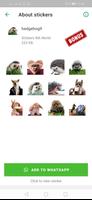 WASticker Hedgehog Stickers اسکرین شاٹ 1