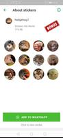 WASticker Hedgehog Stickers اسکرین شاٹ 3