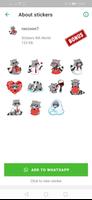 WASticker Raccoon Sticker স্ক্রিনশট 2