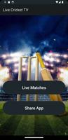Live Cricket TV Streaming App الملصق