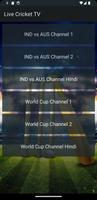 Live Cricket TV Streaming App ảnh chụp màn hình 1
