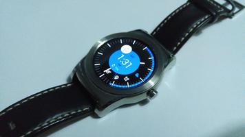 Cool Circle watch face ポスター