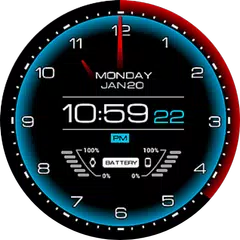 Futuristic Watch Face アプリダウンロード