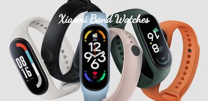 Xiaomi band watches poster