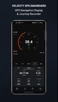 Velocity GPS Dashboard โปสเตอร์