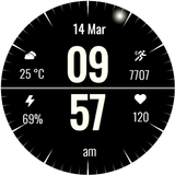 APK Minimal Black Watch Face