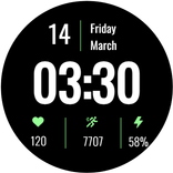 Minimal BOLD - Watch Face
