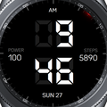 Minimal 69 Digital Watch Face