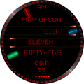 Text Watch Face