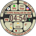 DWF Phrases - Watch Face