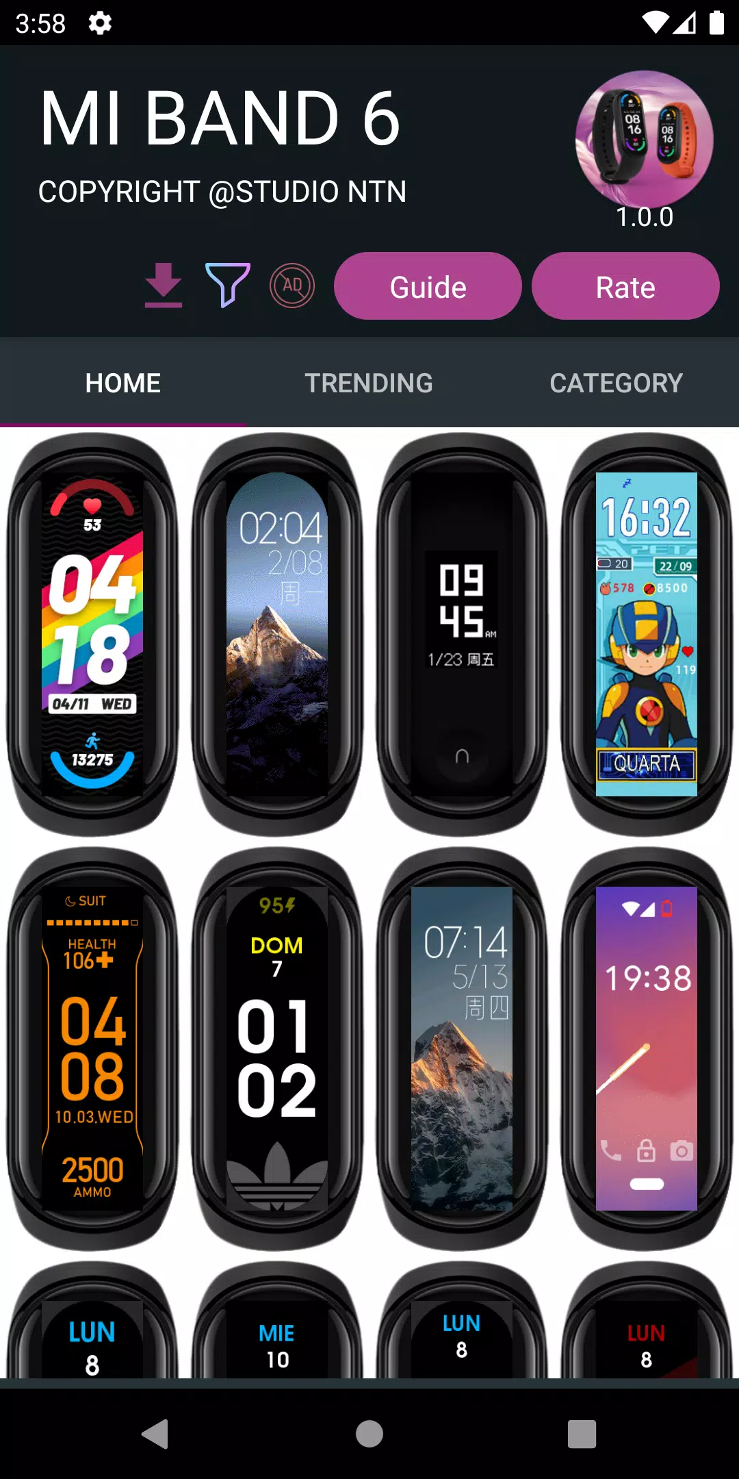 MiBand6 - WatchFace for Xiaomi APK for Android Download
