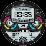 Garbi 101 - Sporty watch face