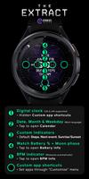 The EXTRACT digital watch face screenshot 3