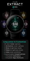 The EXTRACT digital watch face screenshot 1