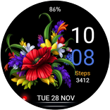 Digital Flower v2 Watchface