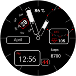 Toledo Hybrid Watch Face