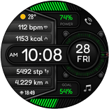 DIGI TURODA Sport Watch face