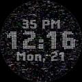 Animated TV static noise LX30
