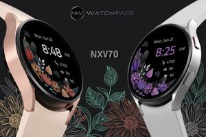 NXV70 Flora Spring Watch Face poster
