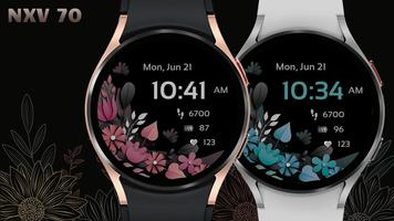 NXV70 Flora Spring Watch Face screenshot 3