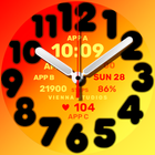 HAPPY SUN Watch Face VS127 Zeichen