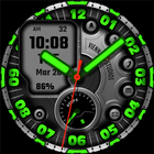 Minimal Modern Watch Face VS11 icône