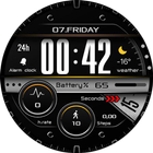 VVA06 Digital Watchface أيقونة
