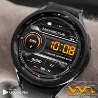 VVA203 Lava Watch face تصوير الشاشة 1