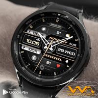 VVA210 Hybrid Watch Face تصوير الشاشة 1