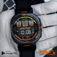 VVA223 Digital Watch face الملصق