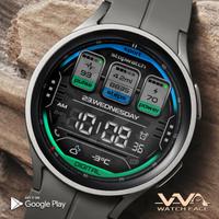 VVA223 Digital Watch face تصوير الشاشة 1