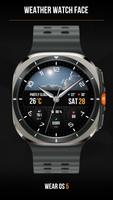 Weather Analog Watch Face पोस्टर