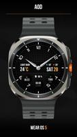 Weather Analog Watch Face स्क्रीनशॉट 3