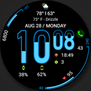 WFP 107 Hourglass watch face APK