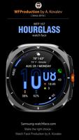 WFP 107 Hourglass watch face poster