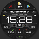 WFP 132 Digital watch face APK