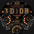 WFP 195 Retro watch face Zeichen