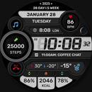 WFP 299 Digital watch face APK