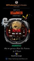 WFP 315 Halloween watch face Cartaz